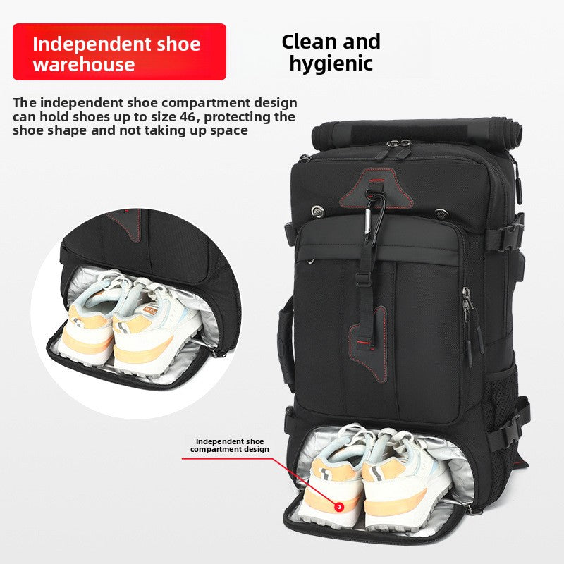 Mountaineering Travel Backpack 56–75L