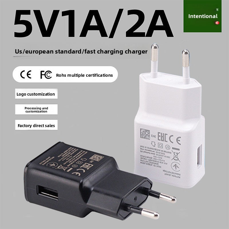 5V2A USB Fast Charger for Samsung Mobile Phones